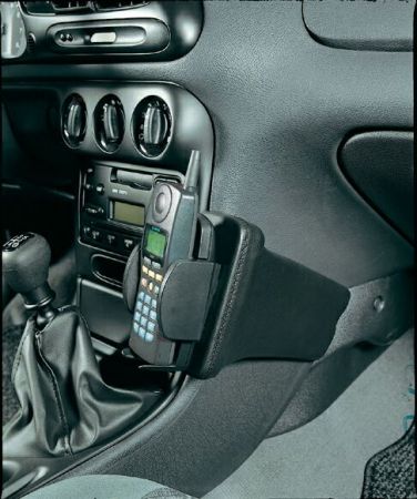 KUDA Telefonkonsole passend für Ford Mondeo ab 93 bis 11/00 Kunstleder schwarz