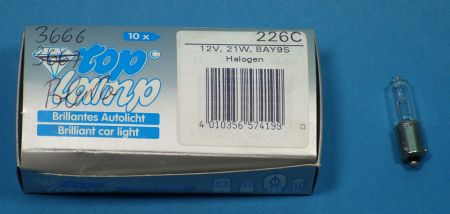 Halogen 21 Watt Metallsockel BAY9S