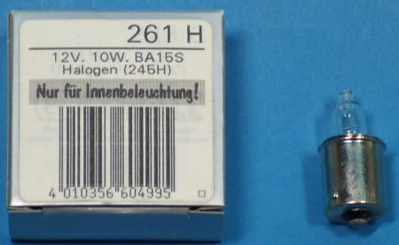 Glühlampe Halogen 10 Watt BA15s