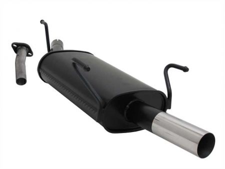 Rear silencer with 1 tail pipe 60mm Opel Astra G Caravan