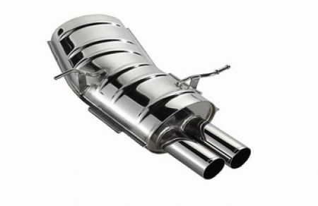 EISENMANN Rear silencer 2x70mm fit for BMW 3er E46 323Ci Cabrio