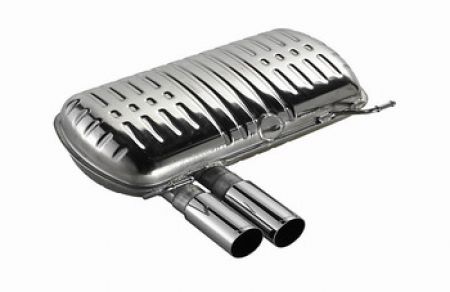 EISENMANN Rear silencer 2x70mm fit for BMW E90 / E91 330i Sedan/ Touring 190kW / 200kW