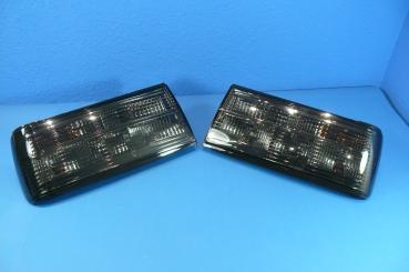 Taillights LARGE black fit for BMW 3er E30 Sedan Touring from 9/87, Convertible from 12/90