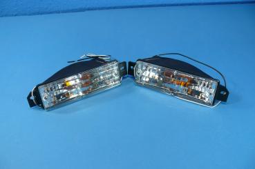 Front indicators clear with parking light BMW 3er E30 87-93