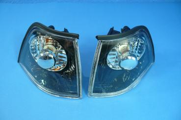 Front indicator clear/black fit for BMW 3er E36 Sedan Compact Touring
