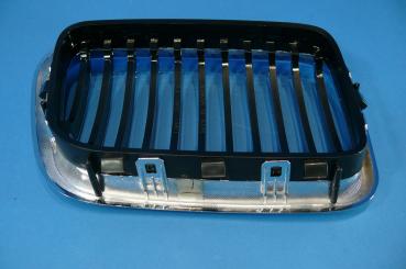 Niere vollchrom im Facelift LOOK passend für BMW 3er E36 ab 8/96