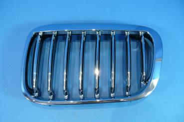 Chromniere im 330i Look mit Chromstreben passend für BMW 3er E46 Limousine Touring bis 09/01 Compact alle