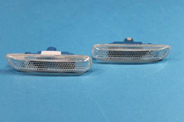 Seitenblinker weiss passend für BMW 3er E46 Limousine Touring Compact Coupe Cabrio