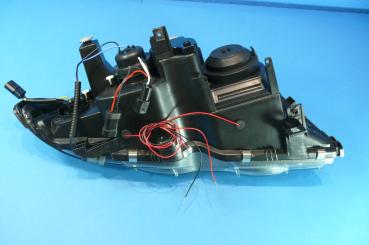 H1/H1 Headlights with angeleyes BLACK fit for BMW 3er E46 Sedan/Touring 98-09/01
