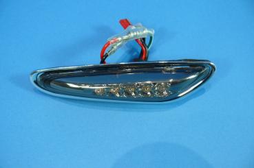 Seitenblinker LED klar/schwarz passend für BMW 3er E46 Bj.01-05 E60 E61 X3 E83