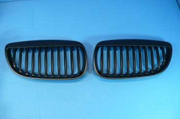 Niere schwarz passend für BMW 3er E92/E93 Coupe / Cabrio Bj. 11/05 - 02/10