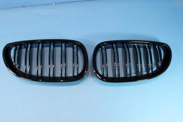 Shadow-Line Kidney black fit for BMW 5er E60/E61 Sedan/Touring