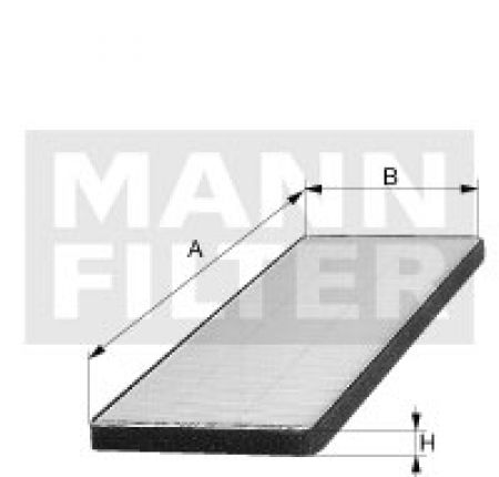 MANN & HUMMEL Microfilter fit for ALPINA B10, BMW 5er E39 alle