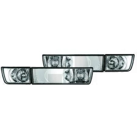 Front indicators clear with Foglights fit for VW Golf 3 (91-97), VW Vento (92-98)
