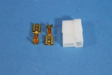 Plug housing 2-pin BMW E34 E36 E39 E46 E53 E60 E61 E63 E64 E81 E82 E83 E84 E87 E88 E89 E90 E91 E92 E93