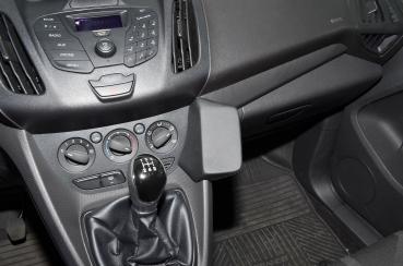 KUDA Telefonkonsole passend für Ford Transit Connect ab 12/2013 + ab 2018 Leder schwarz