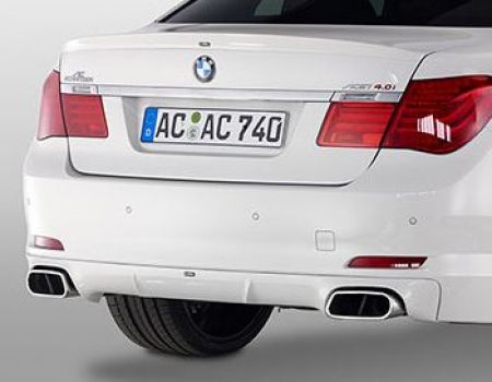 AC SCHNITZER Doppel-Sportnachschalldämpfer passend für BMW 7er F01/F02