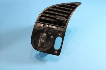 Front fresh air grille left + Light Switch BMW 3er E36 Sedan / Convertible / Coupé / Touring