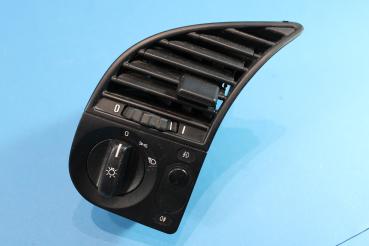 Front fresh air grille left + Light Switch BMW 3er E36 Sedan / Convertible / Coupé / Touring