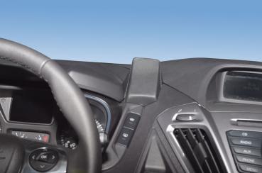 KUDA Telefon/Navikonsole passend für Ford Transit Custom ab 2012 Konsole oben Leder schwarz