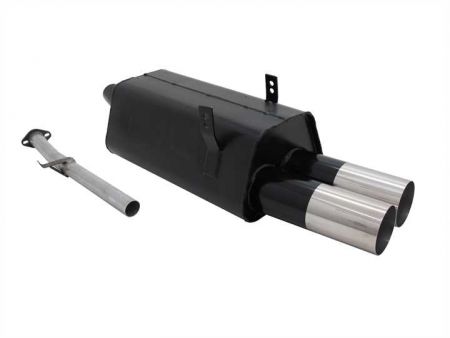 NOVUS Sportauspuff passend für BMW 3er E36 316i / 318i 2x90 RL-DESIGN