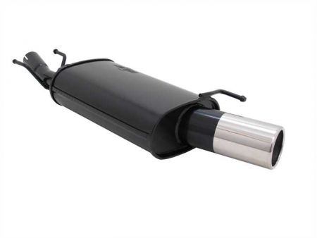 NOVUS Sportexhaust fit for Ford Fiesta MK4 JAS/JBS 1x90 RUND