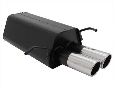 Novus Sportauspuff Mercedes Benz C-Klasse W203 2x76 SR-Design