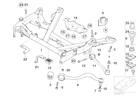 Zugstrebe ohne Gummilager links BMW E39 (Bild 4)