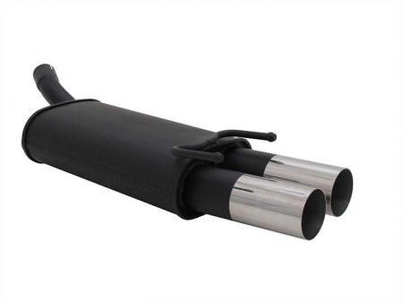 NOVUS SPORTEXHAUST OPEL CORSA B GRUPPE N 2x76 RL-DESIGN
