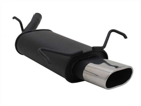 NOVUS Sportexhaust fit for Opel Corsa C 135x75mm