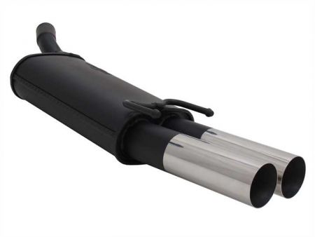 NOVUS SPORT EXHAUST OPEL TIGRA A GROUP N 2x76 RL-DESIGN
