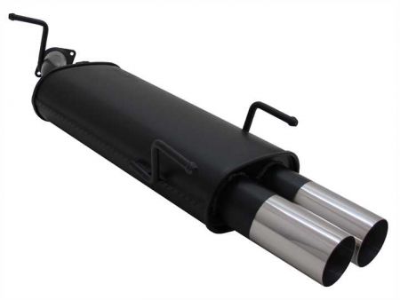 Novus Sportauspuff Opel Vectra B Gruppe N 2x76 RL-Design