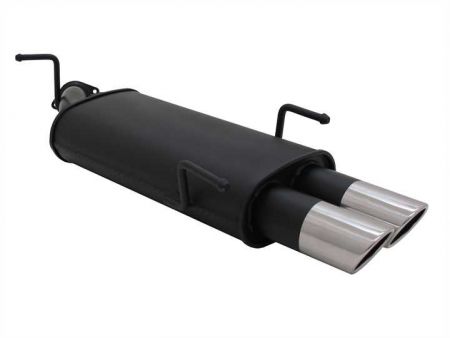 Novus Sportauspuff Opel Vectra B Gruppe N 2x76 SR-Design