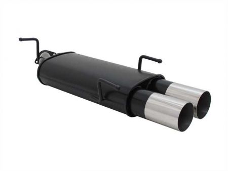 Novus Sportauspuff Opel Vectra B Gruppe N 2x90 RL-Design