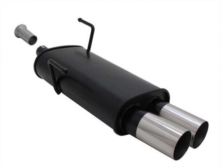 Novus Sportauspuff Peugeot 206/206CC Gruppe N 2x76 RL-DESIGN