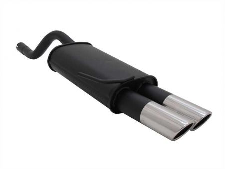 NOVUS SPORTEXHAUST Renault Clio II (BB0/CB0) 2x76mm SR-Design