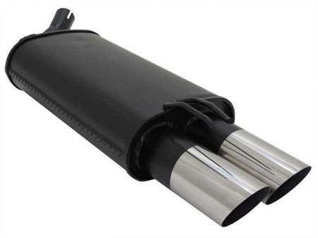 NOVUS SPORT EXHAUST Renault Twingo 1,2i Typ C06 2x76 MS