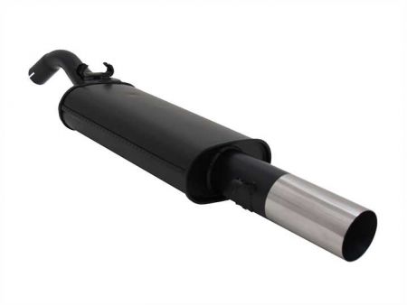 Novus Sportauspuff VW GOLF 2 19E Gruppe N 1x90 RL-Design
