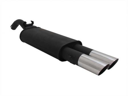Novus Sportauspuff VW GOLF 2 19E Gruppe N 2x76 MS-Design