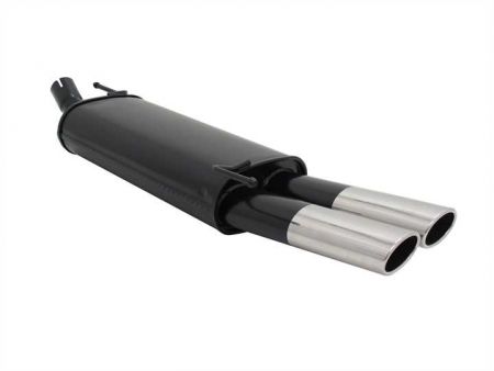 Novus Sportauspuff VW Golf 3 und 4 Cabrio Gruppe N 2x85/58mm AM