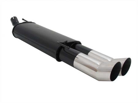 Novus Sportauspuff VW Golf 3 und 4 Cabrio Gruppe N 2x90mm DTM