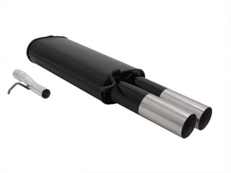Novus Sportauspuff VW Passat 3B/3BG Gruppe N 2x76mm RL Design