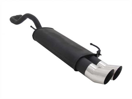 NOVUS SPORT EXHAUST VW POLO 4 6N/6N2 GRUPPE N 2x90 DTM-Design