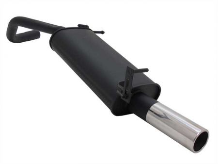 Novus Sportauspuff VW POLO 5 9N/9N3 Gruppe N  1x76 Rund