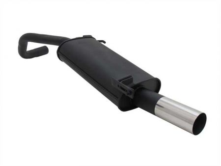 Novus Sportauspuff VW POLO 5 9N/9N3 Gruppe N 1x76 RL Design