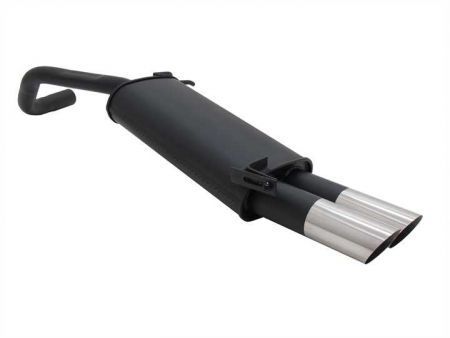 Novus Sportauspuff VW Polo 5 9N/9N3 Gruppe N 2x76 MS-Design