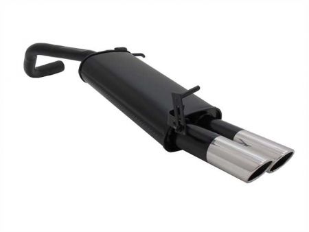 Novus Sportauspuff VW POLO 5 9N/9N3 Gruppe N 2x76 SR-Design