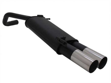Novus Sportauspuff VW POLO 5 9N/9N3 Gruppe N 2x90 RL-Design