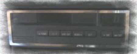 Blende Bordcomputer oder Ablagefach poliert BMW 3er E36