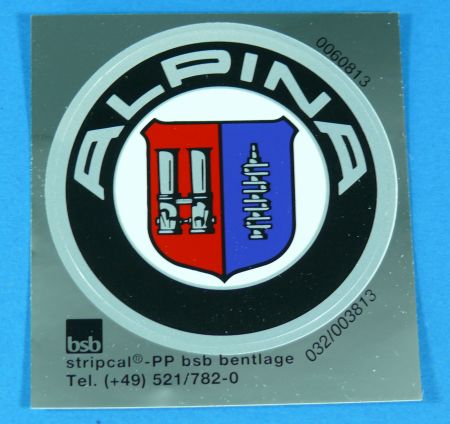 ALPINA Emblem foil 59mm